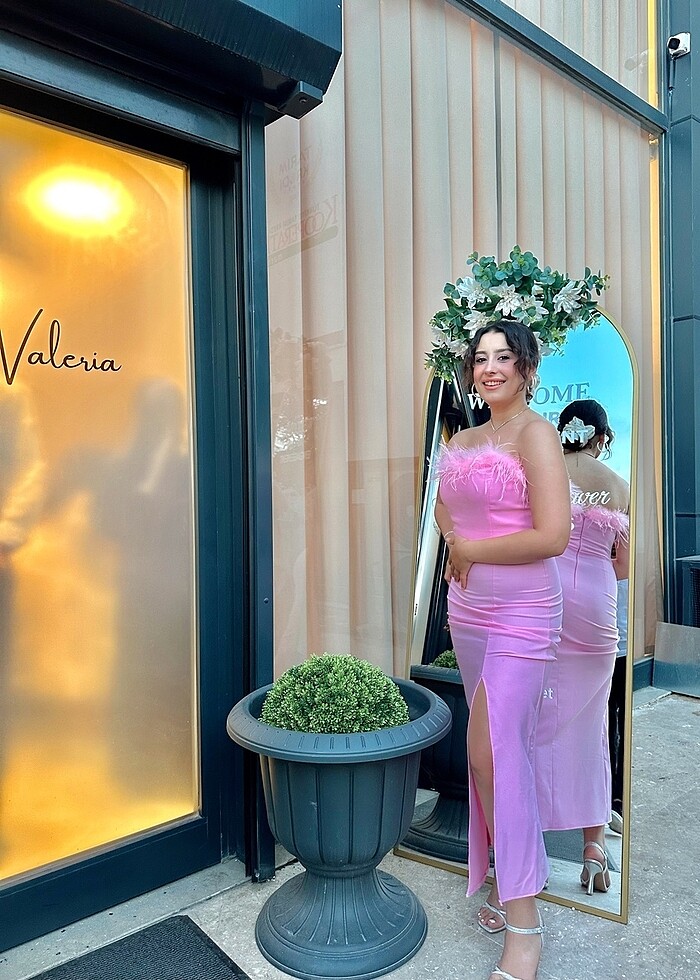 #şıkelbise #pembe - Görsel 2