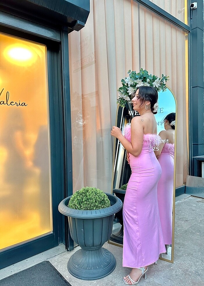 #şıkelbise #pembe - Görsel 4