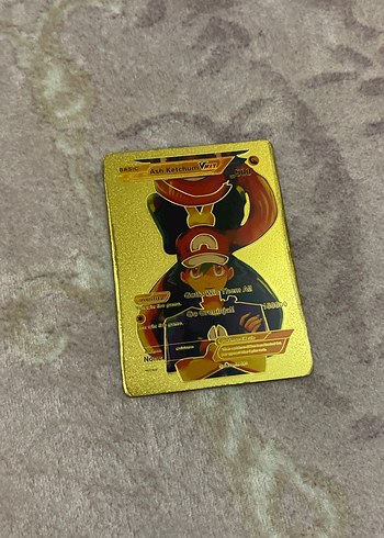 Altın Renkli Kart - Görsel 10