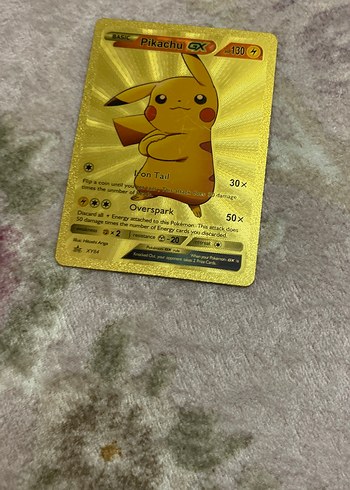 Altın Renkli Kart - Görsel 7