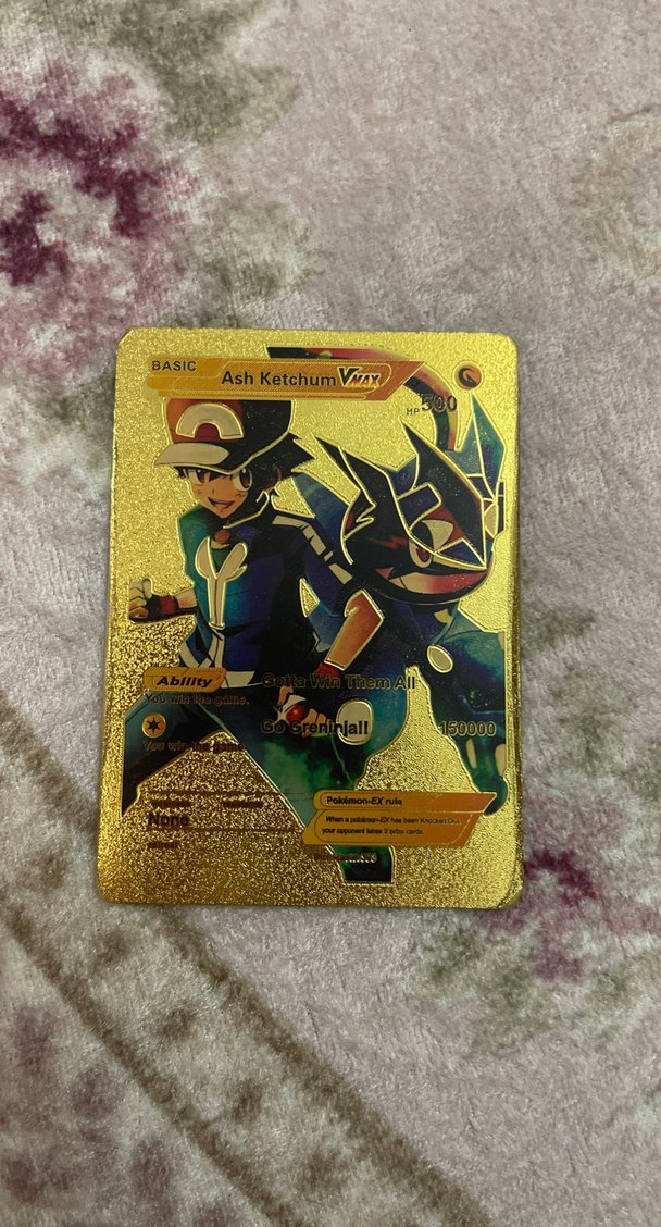 Altın Renkli Kart - Görsel 2