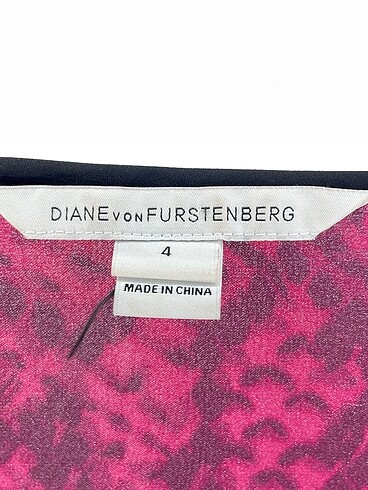 36 Beden bordo Renk Diane Von Furstenberg Uzun Tulum %70 İndirimli.