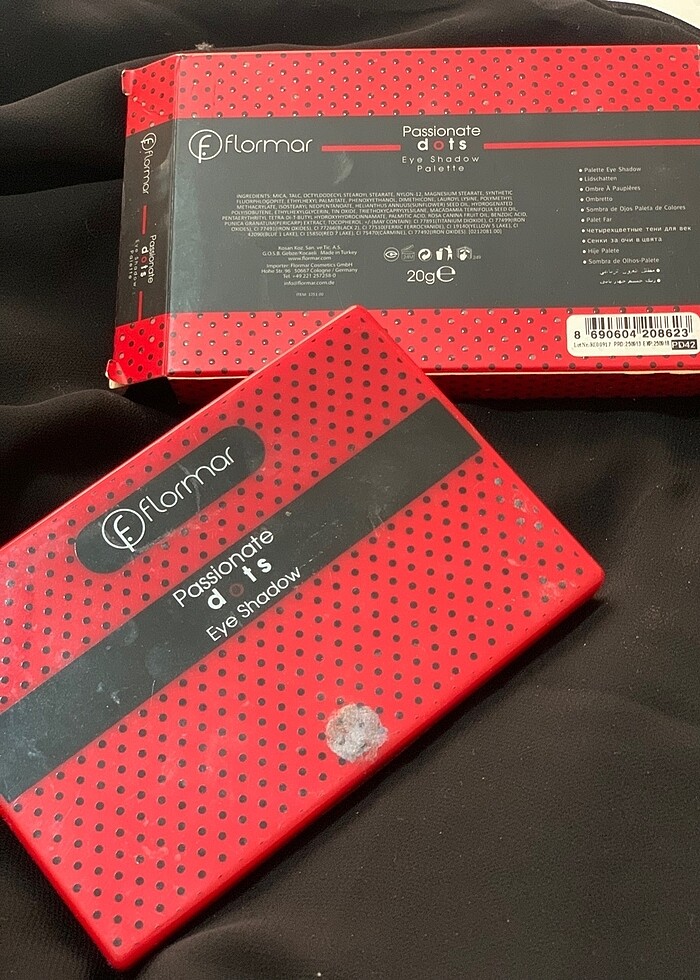 Flormar orijinal palet almanyadan - Görsel 3