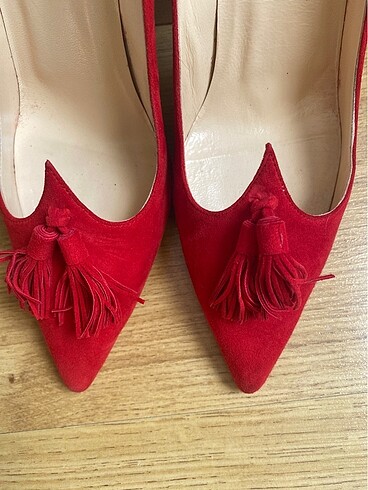 38 Beden Orijinal Christian Louboutin - Kirmizi