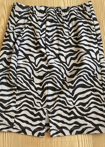 Zebra Desenli mini  Etek - Görsel 2