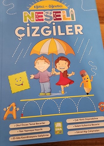 5 Adet okul öncesi...Neşeli Matematik Okul Öncesi Eğitim Kitabı