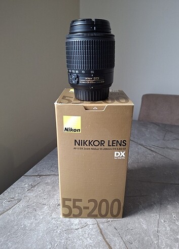Nikon nikon 55-200 lens kutulu sifir ayar