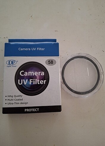 DP 58mm uv filtre 