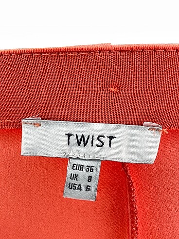 36 Beden çeşitli Renk Twist Kumaş Pantolon %70 İndirimli.