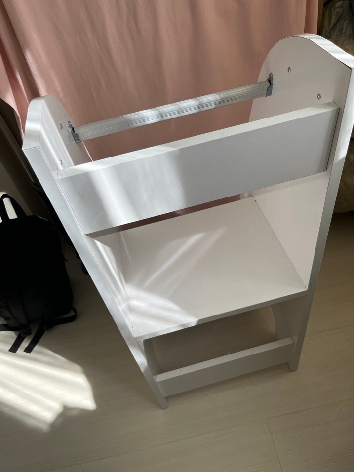 Beyaz Ahşap Dolap Düzenleyici - Görsel 3