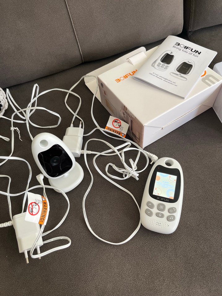 BOIFUN Bebek Monitörü ve Kamera Seti - Görsel 3