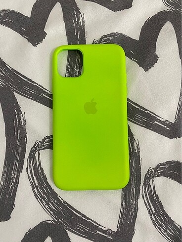 Açık Yeşil İphone 11 telefon kılıfı