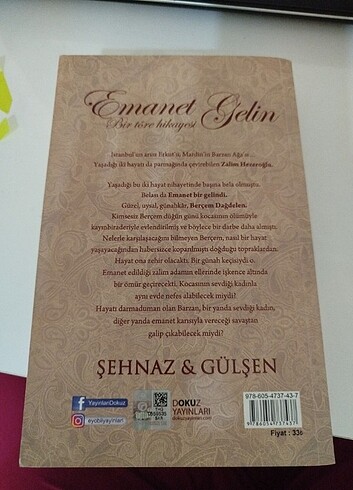 Emanet gelin ciltsiz
