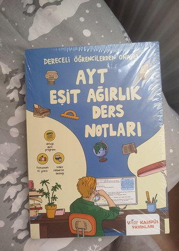 AYT Eşit Ağırlık Ders Notları Kitabı