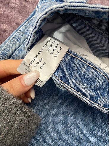 30 Beden Mavi erkek jean