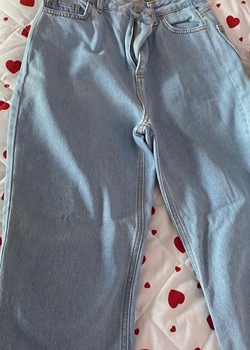 34 Beden mavi Renk Mavi Kadın Denim Pantolon