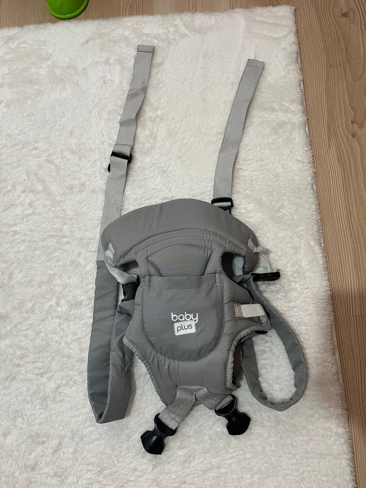 Gri Bebek Taşıyıcı Kanguru - Görsel 3