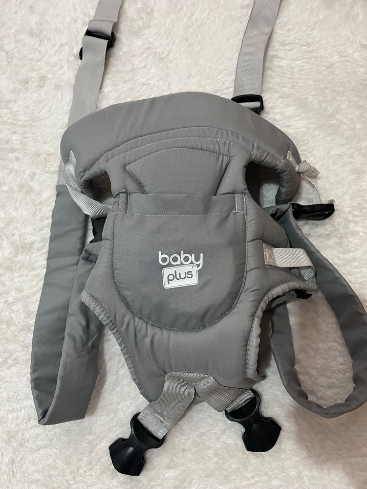 Gri Bebek Taşıyıcı Kanguru - Görsel 2
