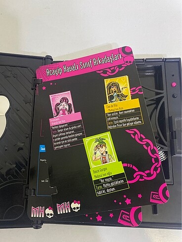  Beden Monster High Günlük