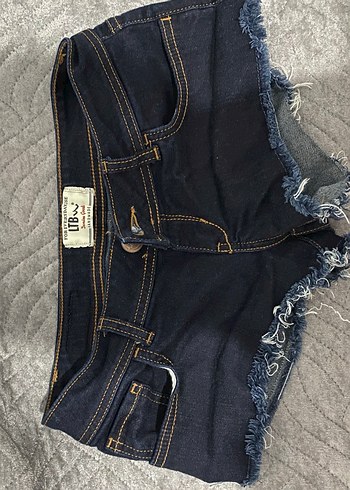 LTB Kadın Koyu Mavi Mini Kot Şort