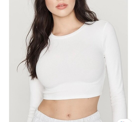 s Beden Uzun kollu crop