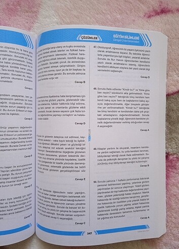  Yediiklim eğitim bilimleri deneme
