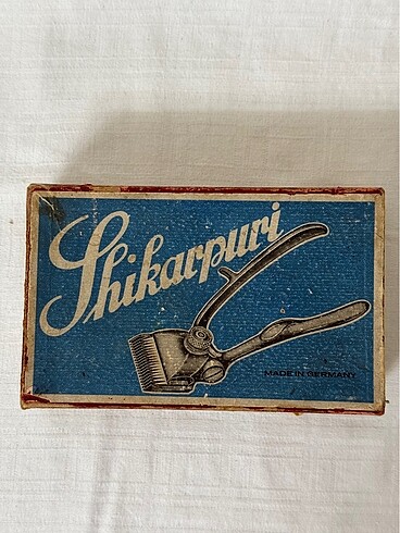 Shikarpuri Eski Saç Kesme Makinası - Görsel 4