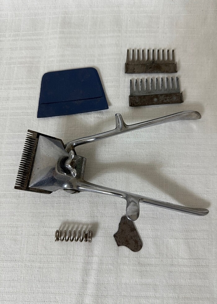 Shikarpuri Eski Saç Kesme Makinası - Görsel 3