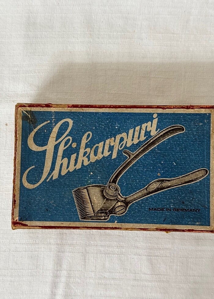 Shikarpuri Eski Saç Kesme Makinası - Görsel 4