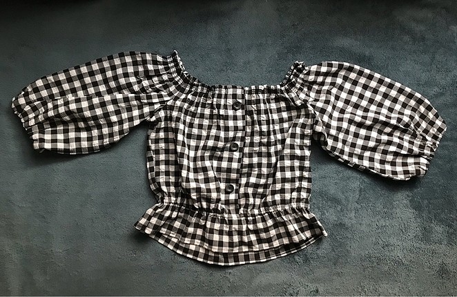 H&M Karpuz Kollu Bluz