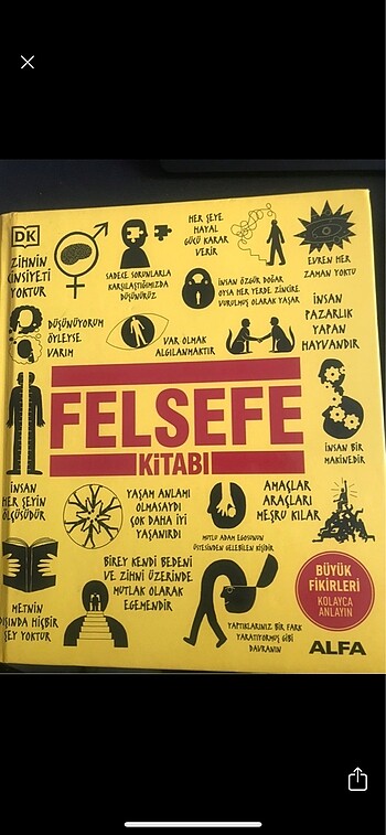 Dk serisi felsefe kitabı alfa yayınları