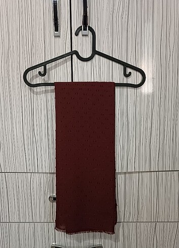 Diğer Pıtpıtlı bordo şal