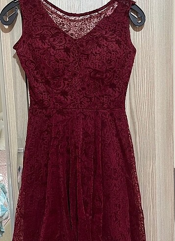 Bordo Elbise