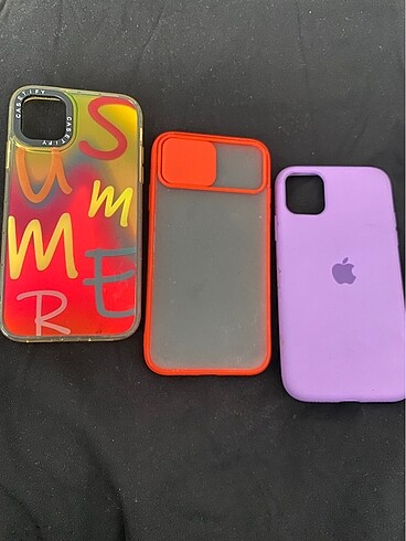 3 lü iphone 11 telefon kılıfı