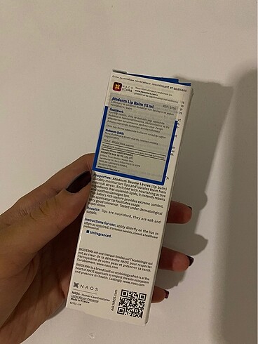 Beden Nemlendirici lipbalm Bioderma
