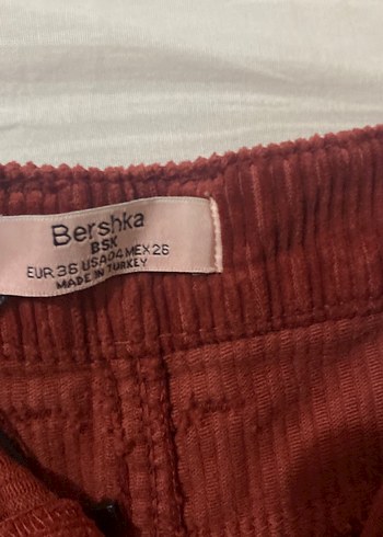 Bordo Kadın Süet Mini Şort - Görsel 3