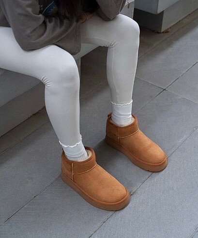 Ugg İçi tüylü yüksek taban Ugg model bot
