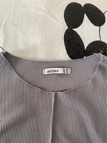 38 Beden Gri uzun kollu crop