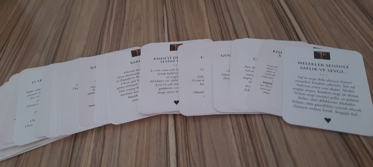 Tuğçe Işınsu Aşk Kartları - 44 Özel Kart - Görsel 2