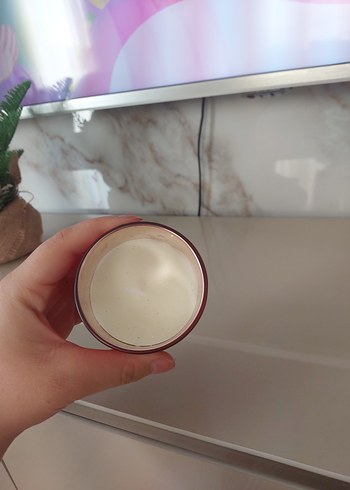 Kırmızı Kar Tanesi Desenli Mumluk - Görsel 3