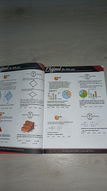  Beden Renk orjinal matematik yayınları tyt matematik soru bankasi 