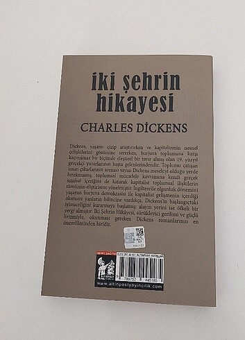  İki Şehrin Hikayesi, Charles Dickens