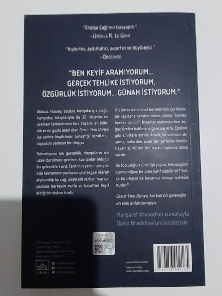 Aldous Huxley - Cesur Yeni Dünya - Görsel 2