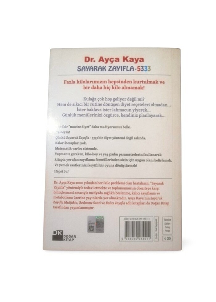 Dr. Ayça Kaya - Sayarak Zayıfla 5333 - Görsel 2