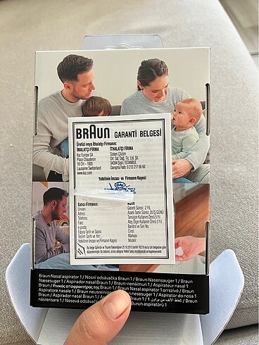 Braun burun aspiratörü