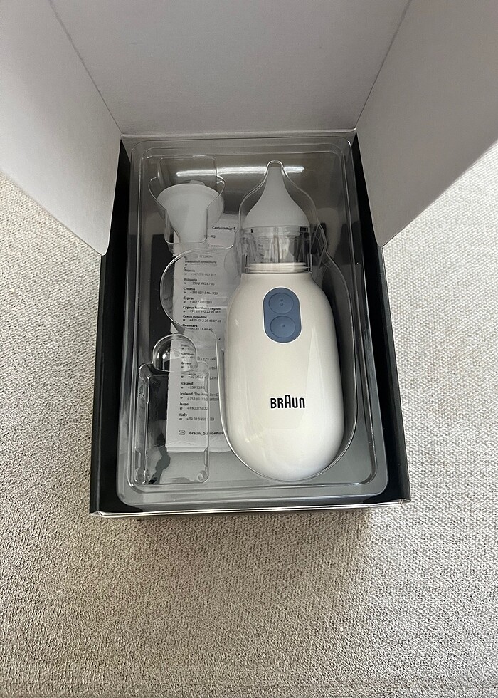 Braun burun aspiratörü - Görsel 2