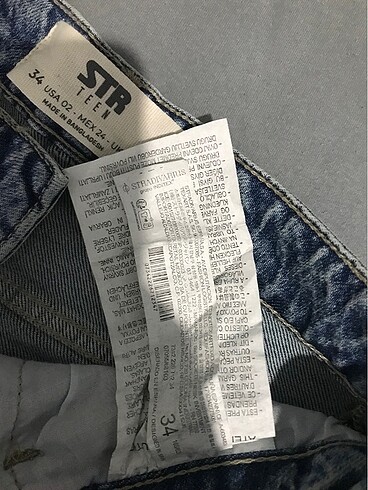 34 Beden Stradivarius Jean