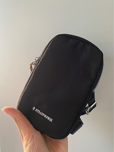 Beden siyah Renk Stradivarius Telefon Cantasi