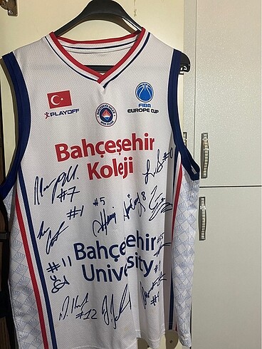 BAU imza baskılı basketbol forması