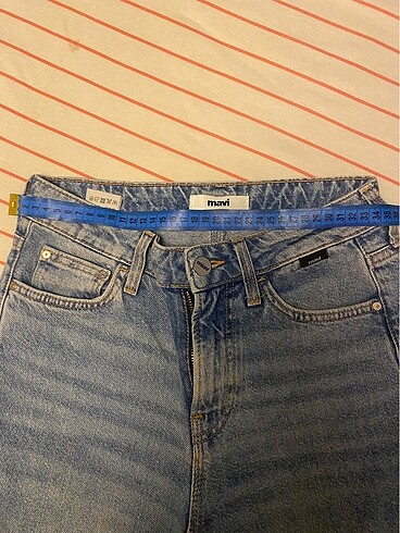 xs Beden Mavi jean kot pantolon